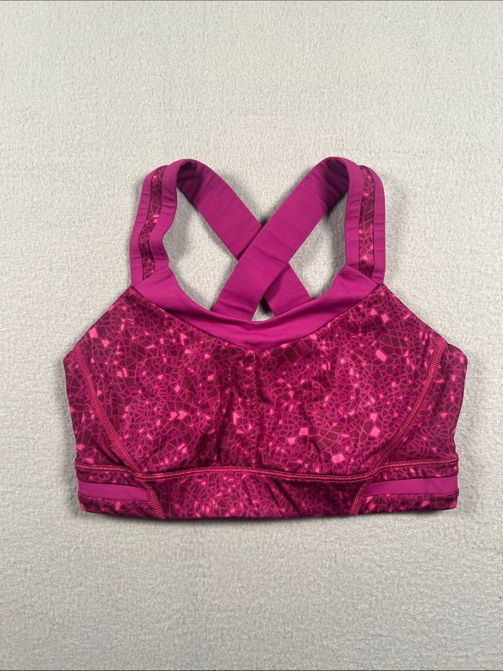 lululemon athletica Rack Pack Sports Bra Regal Plum